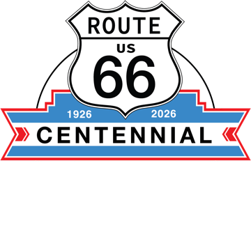 Route 66 Centennial Certified emblem
